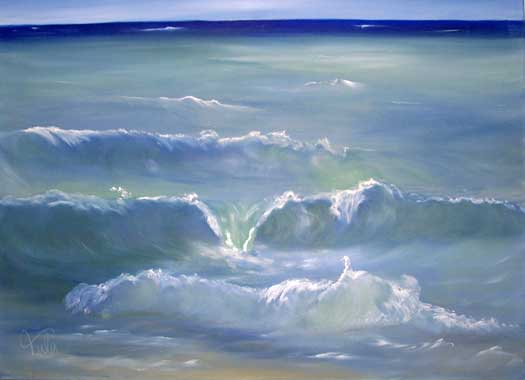 Ohne Titel - Wellen